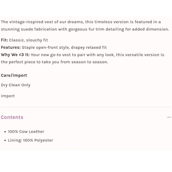 NWOT|Free People Indigo River Leather Vest, LARGE - Picture 2 of 9